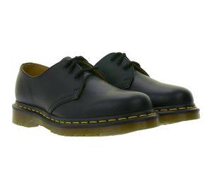 Dr. Martens 1461 Smooth Damen Oxford-Halbschuhe mit gepolsterter DMS-Sohle Glattleder-Schuhe 11838002 Schwarz