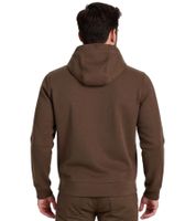 Men's Hoodie, Hooded Sweater, Basic Sweater, Modern Cotton Sweater, Plus Sizes in Red or Brown