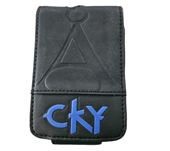 CKY US-amerikanische Rockband MP3-Player-Hülle mit Klettverschluss iPod-Player 11x7x1,5 cm MP3-Schutz Schwarz