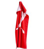Pack of 3 PUMA Cotton Terry Towels with Large Brand Logo, 50cm x 100cm, 054553 02 Red