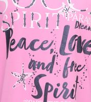 SOCCX Women's Oversized Crew Neck Sweatshirt - Everyday Sweater in Blue, White, or Pink