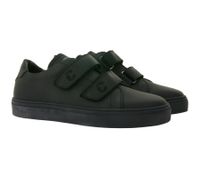 DUCA DEL COSMA Starwood Herren Echtleder-Schuhe mit Logo-Schriftzug Alltags-Schuhe 165482-0940 Schwarz