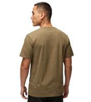 RE:COVERED X SUPERMAN DC Herren T-Shirt mit Comic-Print Baumwoll-Shirt Rundhals-Shirt RCWARN55 in Ecru-Weiß oder Khaki