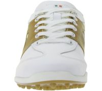 DUCA DEL COSMA Valderama Herren Golf-Schuhe mit wasserdichtem Sockensystem Damen Echtleder-Schuhe Sport-Schuhe 121257-100 Weiß DUCA DEL COSMA Valderama Herren Golf-Schuhe mit wasserdichtem Sockensystem Damen Echtleder-Schuhe Sport-Schuhe 121257-100 Weiß