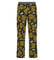 RE:COVERED X STAR WARS Pyjama-Hose Herren Schlafanzug-Hose mit verschiedenen Prints Loungepants in Schwarz/Gelb oder Schwarz/Weiß