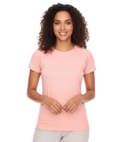 2er Pack FAYN SPORTS Damen Sport-Top atmungsaktives und schweißtransportierendes Trainings-Shirt 73022200 Lachs-Rosa