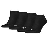 21 Paar PUMA Kinder Baumwoll-Socken schlichte Sneaker-Socken Kurz-Socken Strümpfe 70122094 001 Schwarz/Weiß