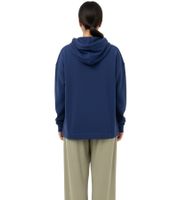 ZEGY Damen Hoodie Kapuzen-Pullover mit Vögel-Verzierungen Baumwoll-Pullover Sweater 1074 in Blau, Navy, Lila, Helllila