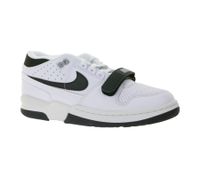 NIKE Alpha Force 88 Herren Basketball-Sneaker Echtleder Turnschuhe im Retro-Look in Weiß/Schwarz oder Weiß/Blau/Schwarz