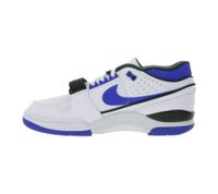 NIKE Alpha Force 88 Herren Basketball-Sneaker Echtleder Turnschuhe im Retro-Look in Weiß/Schwarz oder Weiß/Blau/Schwarz