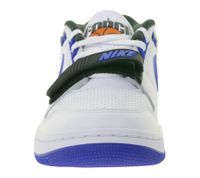 NIKE Alpha Force 88 Herren Basketball-Sneaker Echtleder Turnschuhe im Retro-Look in Weiß/Schwarz oder Weiß/Blau/Schwarz