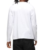 RE:COVERED X Nickelodeon Men's Long-Sleeved Shirt with Various Prints SpongeBob SquarePants Cotton Pullover Crew Neck Shirt in White