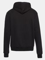 European League of Football Men's Hoodie with Helvetic Guards Logo, Cotton Pullover in Red and Black