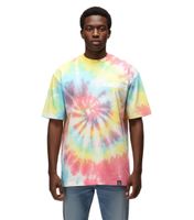 RE:COVERED X NFL Las Vegas Raiders Herren T-Shirt mit Logo-Print Baumwoll-Shirt Rundhals-Shirt in Bunt Grau/Weiß oder Grau