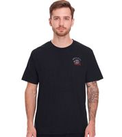 2er Pack U.S. SPORT AMERICA Herren T-Shirt Basic Baumwoll-Shirt Rundhals-Shirt Kurzarm in Blau/Schwarz, Schwarz/Weiß oder Blau/Weiß