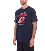2er Pack U.S. SPORT AMERICA Herren T-Shirt Basic Baumwoll-Shirt Rundhals-Shirt Kurzarm in Blau/Schwarz, Schwarz/Weiß oder Blau/Weiß