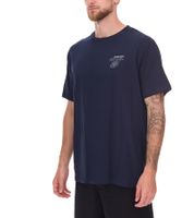 2er Pack U.S. SPORT AMERICA Herren T-Shirt Basic Baumwoll-Shirt Rundhals-Shirt Kurzarm in Blau/Schwarz, Schwarz/Weiß oder Blau/Weiß