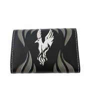Lostprophets Vinyl Stylish Welsh Rock Band Wallet with Logo Print, Black/White