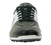 DUCA DEL COSMA Valderama Herren Golf-Schuhe mit wasserdichtem Sockensystem Echtleder-Schuhe Sport-Schuhe 121258-109 Schwarz