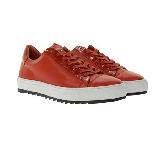 Zapatos DUCA DEL COSMA Vicuna de piel auténtica para mujer con charol, para uso diario, 155482-4238 Rojo
