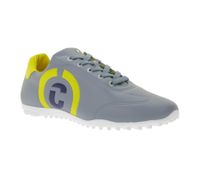 DUCA DEL COSMA Kingscup Herren Golf-Schuhe mit wasserdichtem System nachhaltige Sport-Schuhe 121252-103 Grau/Gelb