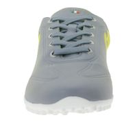 DUCA DEL COSMA Kingscup Herren Golf-Schuhe mit wasserdichtem System nachhaltige Sport-Schuhe 121252-103 Grau/Gelb