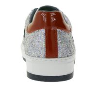 Zapatos DUCA DEL COSMA Pine de piel auténtica para mujer con charol, calzados brillantes para el día a día 150591-61 Plata/Azul/Rojo