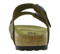Chaussons BIRKENSTOCK Arizona en cuir nubuck pour femmes et hommes, fabriqués en Allemagne, largeur étroite, 1027039 Kaki