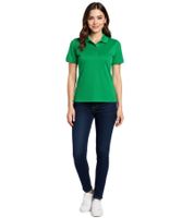 3er Sparpack ELEVATE Helios Damen Polo-Shirt Baumwolle Polo-Hemd Pique-Strick 180 g/m² 3810769 Grün