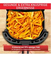 Friteuse à air Tefal Easy Fry Essential 3,5 L pour 4 personnes maximum, croustillante, faible en matières grasses, petit appareil de cuisine, rapide et économe en énergie, EY130310, Vert foncé