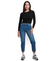 UNEFFECTED Damen Jeans-Hosen in verschiedenen Styles Baumwoll-Hose Denim-Jeans Blau