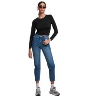 UNEFFECTED Damen Jeans-Hosen in verschiedenen Styles Baumwoll-Hose Denim-Jeans Blau