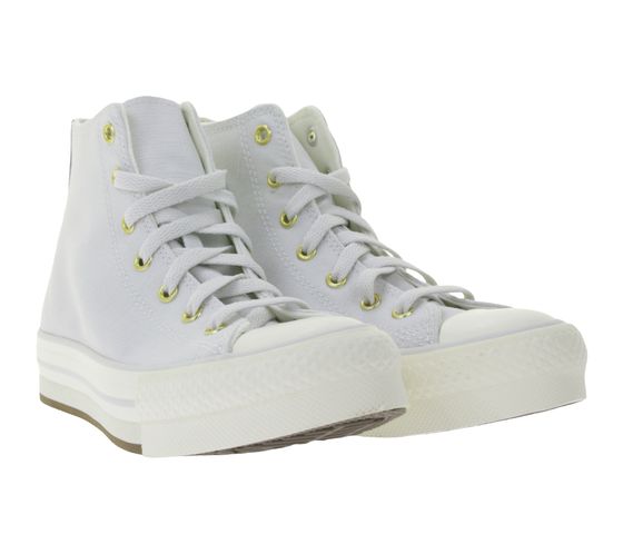 Converse Chuck Taylor All Star Women's High-Top Sneakers with EVA Midsole, Classic Chucks A10382C Gray