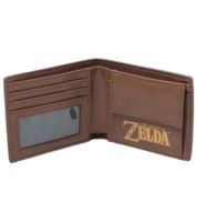 Portefeuille The Legend of Zelda avec blason hylien, gris/marron