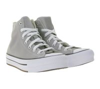 Converse Chuck Taylor All Star Damen High Top Sneaker mit EVA-Zwischensohle klassische Chucks A07346C Dunkelgrau