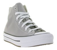 Converse Chuck Taylor All Star Damen High Top Sneaker mit EVA-Zwischensohle klassische Chucks A07346C Dunkelgrau