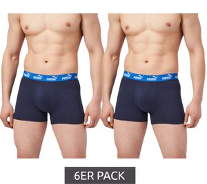 6er Pack PUMA Everyday Basic Boxer Herren Boxer-Shorts Baumwoll-Unterhose 701232894 009 Blau 6er Pack PUMA Everyday Basic Boxer Herren Boxer-Shorts Baumwoll-Unterhose 701232894 009 Blau