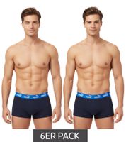 6er Pack PUMA Everyday Basic Boxer Herren Boxer-Shorts Baumwoll-Unterhose 701232894 009 Blau