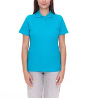 5er Sparpack ELEVATE Helios Damen Polo-Shirt Baumwolle Polo-Hemd Pique-Strick 180 g/m² 3810751 Aqua-Blau