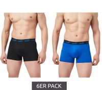 6er Pack PUMA Everyday Basic Boxer Herren Boxer-Shorts Baumwoll-Unterhose 701232894 007 Blau/Schwarz