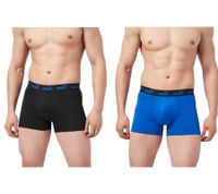 6er Pack PUMA Everyday Basic Boxer Herren Boxer-Shorts Baumwoll-Unterhose 701232894 007 Blau/Schwarz