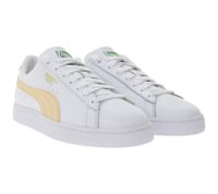 PUMA Basket Classic XXL Damen Echtleder-Schuhe Freizeit-Sneaker Low Schnür-Schuhe 374923 Weiß