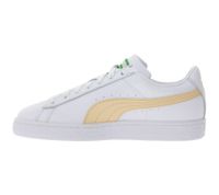 PUMA Basket Classic XXL Damen Echtleder-Schuhe Freizeit-Sneaker Low Schnür-Schuhe 374923 Weiß