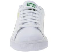 PUMA Basket Classic XXL Damen Echtleder-Schuhe Freizeit-Sneaker Low Schnür-Schuhe 374923 Weiß