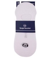 9 Paar Sergio Tacchini Invisible Footie Füßlinge kurze Sommer-Socken Baumwoll-Strümpfe Schwarz oder Weiß