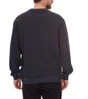 STONES Herren Baumwoll-Pullover zeitloser Basic-Sweater Sweatshirt Langarm-Shirt 400gsm in Dunkelgrau, Schwarz oder Beige