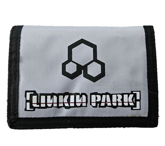 Linkin Park Stylish Band Wallet with Logo Design, Gray