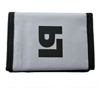 Cartera elegante de Linkin Park con logo, gris