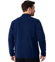 2er Sparpack DANISH ENDURANCE nachhaltige Herren Fleece-Jacke Oeko-Tex zertifiziert 154000 Navy-Blau