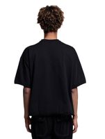 DWD Studioz Ipanema Herren T-Shirt Rundhals-Shirt mit großem Front-Print in Schwarz oder Beige